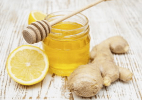 мед і імбир для поліпшення потенції